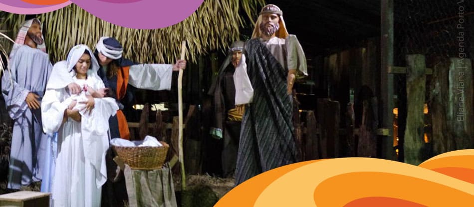 O nascimento de Jesus no Natal da Cidade
