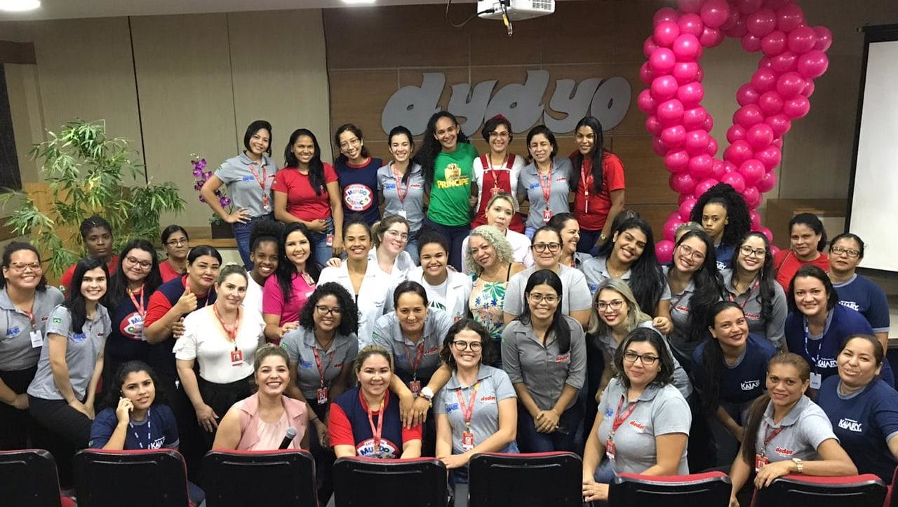 Outubro Rosa na Dydyo Refrigerantes