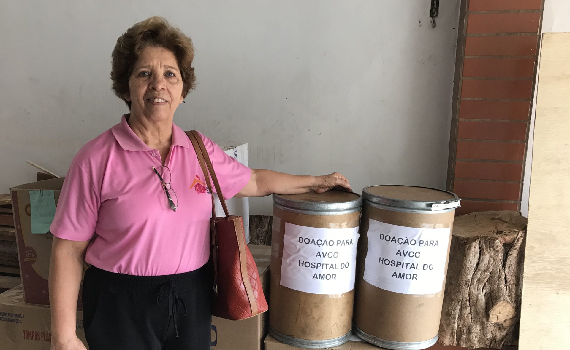Ação social em prol da Associação Voluntária de Combate ao Câncer – AVCC