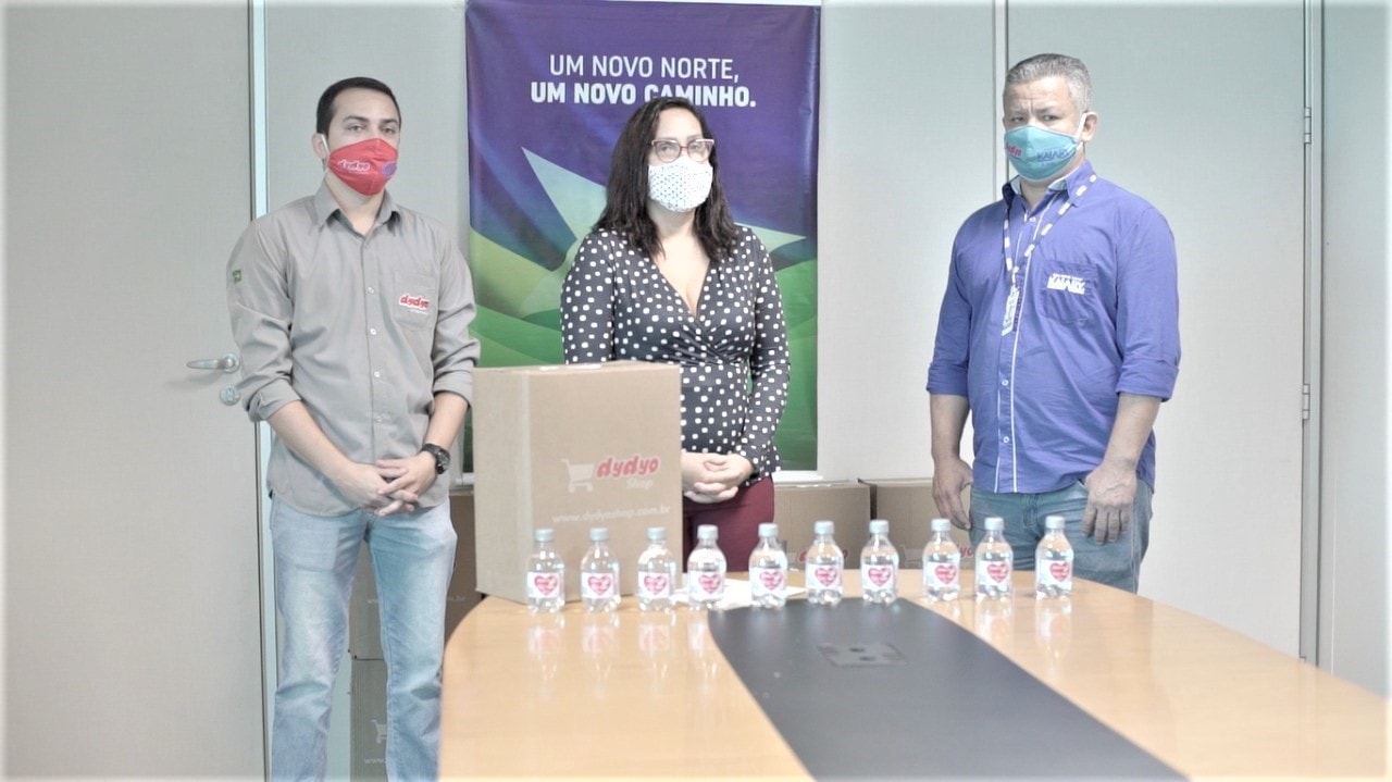 Novas doações de álcool 70% destinadas ao Cras