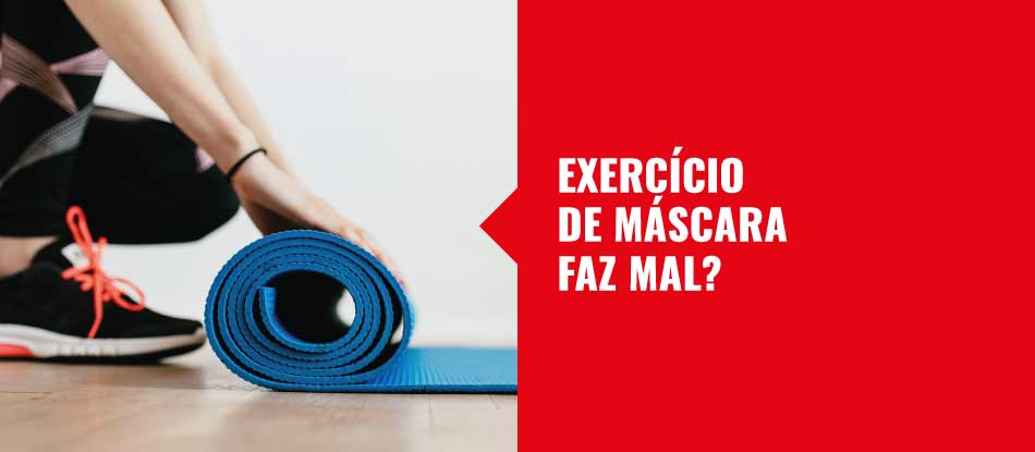 Exercício de máscara faz mal? Saiba mais