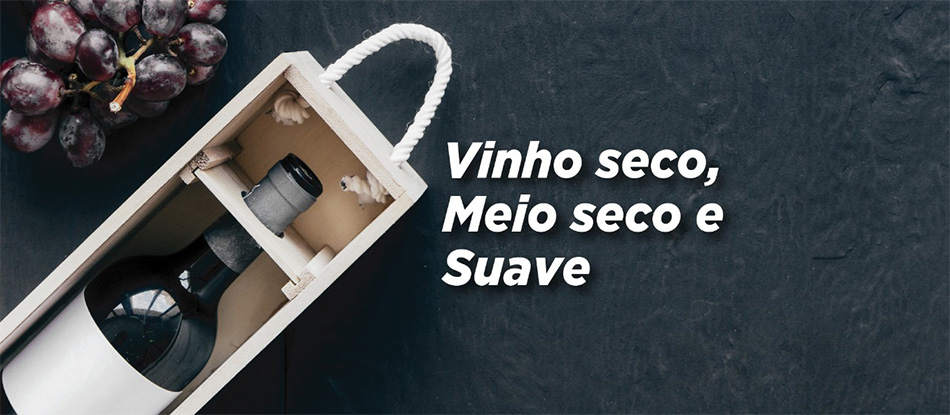 Qual a diferença entre vinho seco, meio seco e suave?